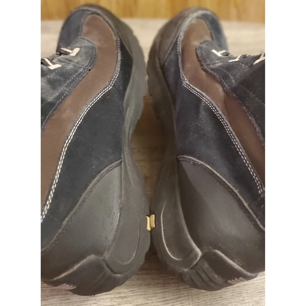 Lands‎ End Suede Winter Boots Men's Size 10 Brown Black